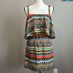 Boho Blue Rain dress